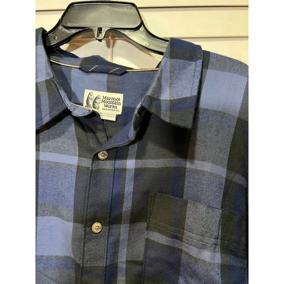 Marmot Fairfax Flannel Long Sleeve Button Up - NWT - Size XXL - Picture 2 of 4